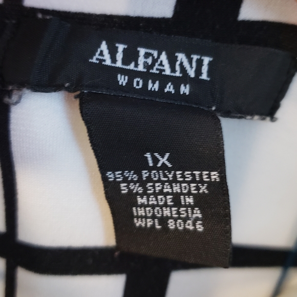 Alfani Pattern High Low Dress - Picture 4 of 4